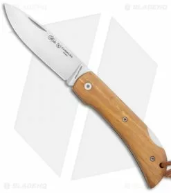 Miguel Nieto Nieto Campana Pocket Lockback Knife Olive Wood (3.25" Satin)