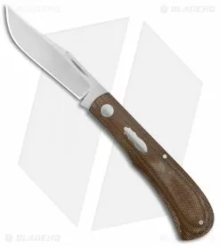 Pepe Jalomo Custom Large Trapper Green Micarta (2.6" Satin)