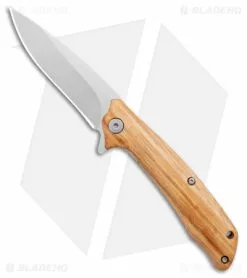 Roper Knives Jr. Roper Outlaw Liner Lock Knife Wood (3" Satin)