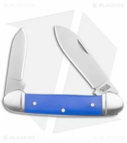 Rough Rider Rough Ryder Canoe Pocket Knife 2.5" Blue G-10