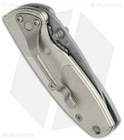 Smith & Wesson Medium S.O.R.T. Spring Assisted Knife Champagne (2" BB Serr) -Bladehq Knives Sales Smith Wesson S.O.R.T. Medium Champagne BB Serr SWSORTMS BHQ 2576 jr side