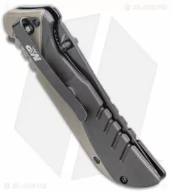 Smith & Wesson M&P M2.0 U.G. Spring Assisted Knife OD Overmold (3.25" Black) 1100042 -Bladehq Knives Sales Smith and Wesson MP M2.0 U.G. Liner Lock Knife OD Overmold Black BHQ 93640 kp side