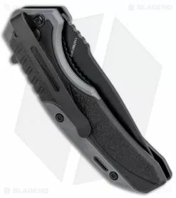 Smith & Wesson M&P Shield Spring Assisted Knife Gray (2.8" Blade) 2 Smith & Wesson M&P Shield Spring Assisted Knife Gray (2.8" Blade) -Bladehq Knives Sales Smith and Wesson MP Shield SA Rubberized Black Gray Black BHQ 125124 jr side