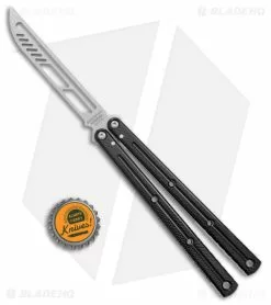 Squid Industries Krake Raken Butterfly Trainer V2.5 Black (4.4" SW) -Bladehq Knives Sales Squid Industries Krake Raken Butterfly Trainer V2.5 Black SW BHQ 177512 jr bottlecap
