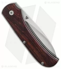 TuyaKnife MAS Martin Annegarn Streetlegal Slip Joint Knife Ironwood (3" Satin) -Bladehq Knives Sales Tuya Knife MAS Martin Annegarn Streetlegal Knife Satin D2 BHQ 125871 LS Side