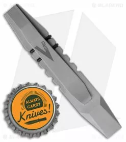 Vero Engineering Fulcrum Mini Prybar/Bit Driver Raw Titanium (3.5" Mini) -Bladehq Knives Sales Vero Engineering Fulcrum Prybar and Bit Driver Raw Ti Mini BHQ 174702 jr bottlecap