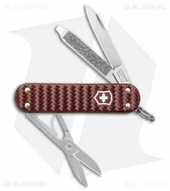 Victorinox Classic SD Precious Swiss Army Knife Woven Brown Alox 062214011G