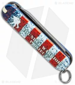 Victorinox Classic Swiss Army Knife WWP American Flag 55370.US2 -Bladehq Knives Sales Victorinox Classic Swiss Army Knife WWP American Flag 55370.US2 BHQ 96668 jr side