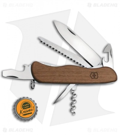 Victorinox Forester Swiss Army Knife Walnut Wood 0836163 Victorinox Forester Swiss Army Knife Walnut Wood 0836163 -Bladehq Knives Sales Victorinox Forester Swiss Army Knife Walnut Wood BHQ 81682 jr