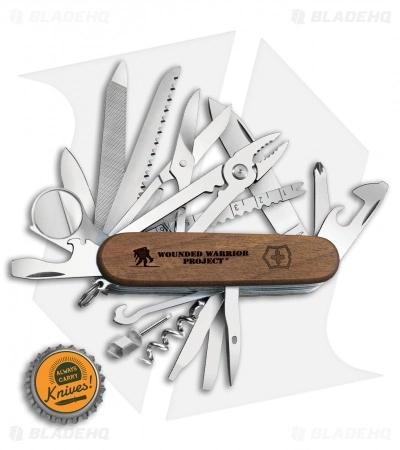 Victorinox SwissChamp Swiss Army Knife WWP Wood Handle 55076.US2 Victorinox SwissChamp Swiss Army Knife WWP Wood Handle 55076.US2 -Bladehq Knives Sales Victorinox Swiss Champ WWP Wood Handle 55076.US2 BHQ 96669 jr bottlecap