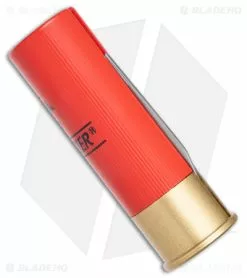 Winchester Shotgun Shell Slip Joint Knife Red Polymer (1.83" Satin) -Bladehq Knives Sales Winchester Shotgun Shell Knife BHQ 174863 jr side