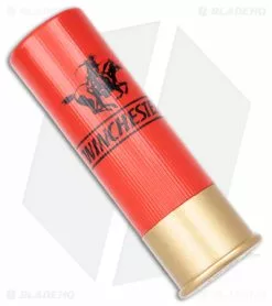Winchester Shotgun Shell Slip Joint Knife Red Polymer (1.83" Satin) -Bladehq Knives Sales Winchester Shotgun Shell Knife BHQ 174863 jr top