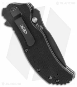 Zero Tolerance 0350 A/O Knife Hyena Brown G-10 (3.25" Black) -Bladehq Knives Sales Zero Tolerance LL Black Tan Black jr side