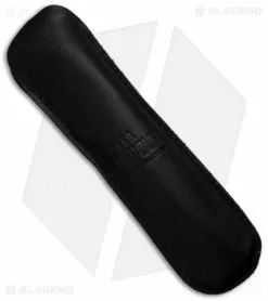 AGA Campolin 13" Bat Swinguard Automatic Brass/Ebony Wood (5.75" Satin Kriss) -Bladehq Knives Sales aga 13in swing bat dark horn bayo sheath cm 2