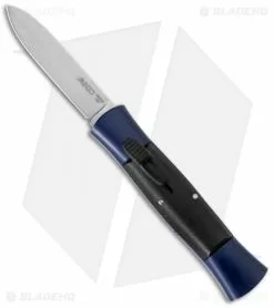 AKC 007 Concord OTF Automatic Knife Blue/Black (2.75" Satin Flat)