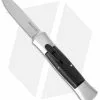 AKC 007 Concord OTF Automatic Knife White/Black (2.75" Satin Flat)
