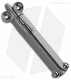 BaliYo By Spyderco Pen Butterfly Flipper (Gray) -Bladehq Knives Sales baliyo grey pen ycn101