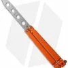Bear OPS Bear Song II Butterfly Knife Orange G-10 (4.38" Trainer) B-201-B4-P