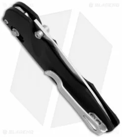 Benchmade Emissary AXIS-Assist Knife Black Aluminum (3" Satin) 470-1 -Bladehq Knives Sales benchmade 470 1 osbourne emissary side