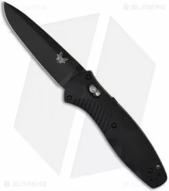 Benchmade 580BK Barrage Spring Assist Axis Lock (3.6" Black)