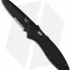Benchmade 580SBK Barrage Spring Assist Axis Lock (3.6" Black Serr)
