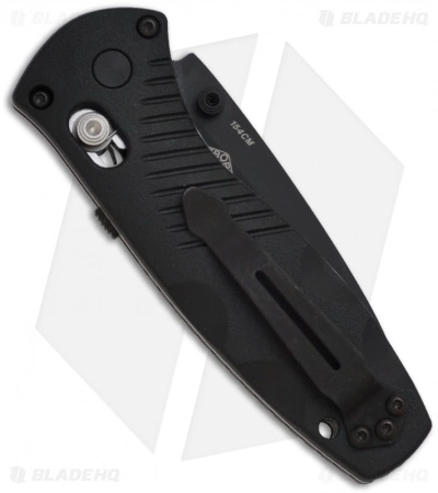 Benchmade Mini Barrage AXIS-Assist Knife (2.91" Black) 585BK Benchmade Mini Barrage AXIS-Assist Knife (2.91" Black) 585BK -Bladehq Knives Sales benchmade 585bk mini barrage back
