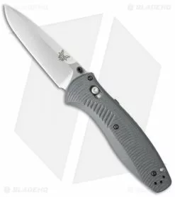 Benchmade Barrage AXIS-Assist Knife Gray G-10 (3.6" Satin) 580-2