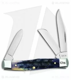 Case Cutlery Stockman Pocket Knife 2.50" Purple Jigged Bone (63032 SS)