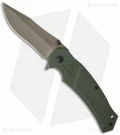 Combative Edge M1-Assist Clip Point Knife OD Green (3.875" FDE)