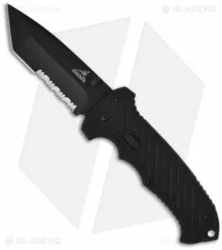 Gerber 06 FAST Knife Spring Assisted (3.8" Black Serr) 30-000118