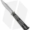 Hom Design Basilisk-R Balisong Butterfly Knife Carbon Fiber (4.6" Bead Blast)