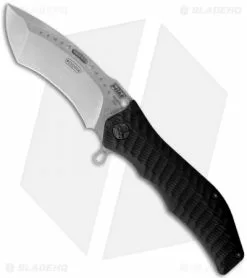 HTM Knives HTM Darrel Ralph Gun Hammer Radian Spring Assisted Knife (3.5" Stonewash)