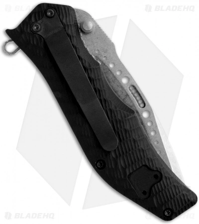 HTM Darrel Ralph Gun Hammer Radian Spring Assisted Knife (3.5" Stonewash) HTM Knives HTM Darrel Ralph Gun Hammer Radian Spring Assisted Knife (3.5" Stonewash) -Bladehq Knives Sales htm knives mfdrghbrhao black handle stonewash gunhammer back