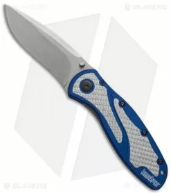 Kershaw Blur Assisted Opening Knife Blue/Twill (3.375" Stonewash) 1670NBS30V