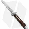 AKC Leverletto 9" Lever Lock Automatic Italian Knife Cocobolo (4" Satin)