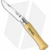 Opinel Knives No. 5 Stainless Steel Knife Beech (2.4" Satin)