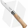 Opinel Knives No. 8 Stainless Steel Knife Beechwood (3.25" Satin) #8