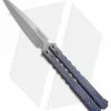Pro-Tech FlyFather Balisong Butterfly Knife W/ Clip (4.25" Stonewash)