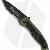 Smith & Wesson Medium Special Ops Spring Assist Knife (3.2" Black Serr) SPECMS