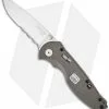 SOG Flash I Assisted Opening Knife Aluminum (2.5" Satin Serr) SGFSA-97