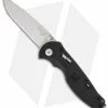 SOG Flash I Assisted Opening Knife Black Zytel (2.5" Satin Plain) FSA-7