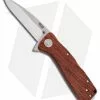 SOG Twitch XL Wood Spring Assisted Knife (3.25" Satin) TWI24-CP