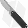 Serge Panchenko Bean Flipper Black G-10 (2" Tumbled)