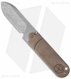 Serge Panchenko Bean Flipper Bronze (2" Tumbled)