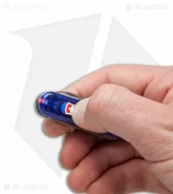 Victorinox Swiss Army Knife Signature II Translucent Sapphire 55192 -Bladehq Knives Sales victorinox signature II translucent sapphire 55192 BHQ 47359 er hand