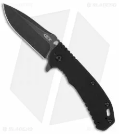 Zero Tolerance Hinderer 0566BW Assisted Opening Knife G-10 (3.25" BlackWash) ZT
