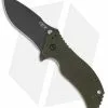Zero Tolerance 0350GRN Assisted Opening Knife Green Aluminum (3.25" Black) ZT