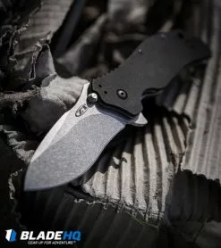 Zero Tolerance 0350SW Assisted Opening Knife Black (3.25" Stonewash) ZT -Bladehq Knives Sales zt 0350sw BHQ 13045 dl